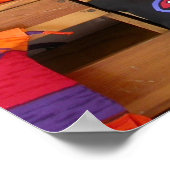 Markeringen van Cancun Poster (Hoek)