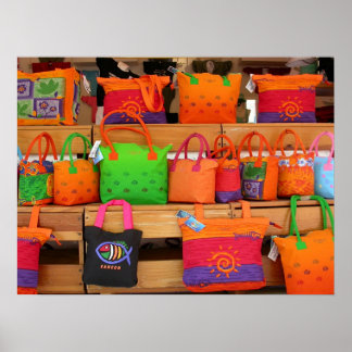 Markeringen van Cancun Poster