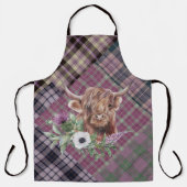 Markeringen van Plaids met hoge Koe Schort (Voorkant)