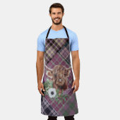 Markeringen van Plaids met hoge Koe Schort (Gedragen)