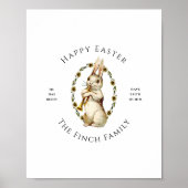 Markeringen voor Happy Easter Art-afdrukken Poster (Voorkant)