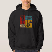  Markeringen voor Trumpet Player Retro Design Hoodie (Voorkant)