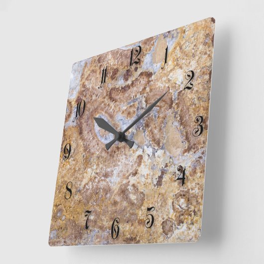 Markeringspatroon achtergrond vierkante klok (Hoek)