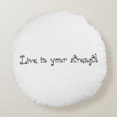 markeringspatroon rond kussen (Achterkant)