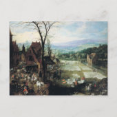 Market and Bleaching Ground, 1620-22 Briefkaart (Voorkant)