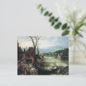 Market and Bleaching Ground, 1620-22 Briefkaart (Staand voorkant)