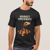 Market Checkmate Trader Chess Tee T-shirt (Voorkant)