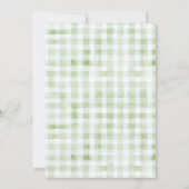 Market Farmers Bruids Douche Uitnodiging (Achterkant)