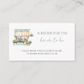 Market Flower Shop Vrijgezellenfeest Deel een rece Informatiekaartje (Voorkant)