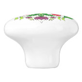 Market Fresh Damask Keramische Knop (Zijkant)