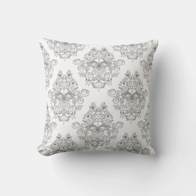 Market Fresh Damask Kussen (Voorkant)