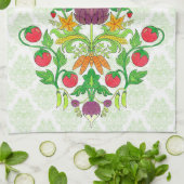 Market Fresh Damask Theedoek (Gevouwen)