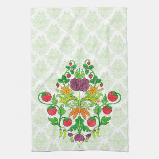 Market Fresh Damask Theedoek