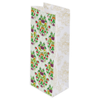 Market Fresh Damask Wijn Cadeautas