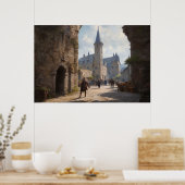 Market Lane Poster (Keuken)