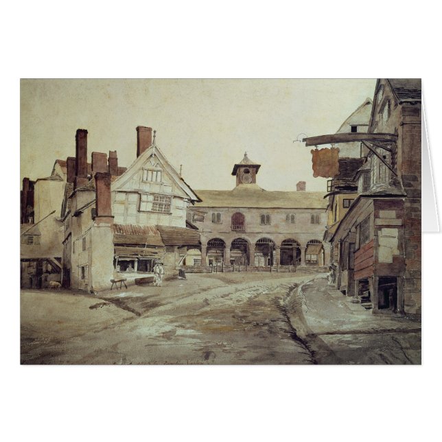 Market Place, Hereford, 1803 (Voorkant Horizontaal)