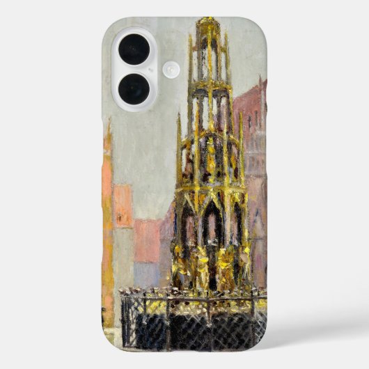Market Place, Neurenberg, 1928 by Grant Wood Case-Mate iPhone Case (Achterkant)
