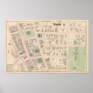 Market Square Brown University Court House Poster