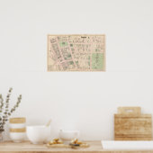 Market Square Brown University Court House Poster (Keuken)