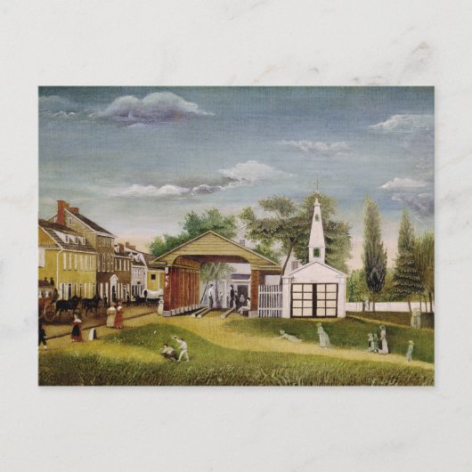 Market Square, Germantown, Pennsylvania Briefkaart (Voorkant)