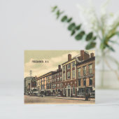 Market Square, Portsmouth, NH, c1905 Briefkaart (Staand voorkant)