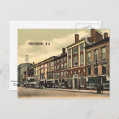 Market Square, Portsmouth, NH, c1905 Briefkaart (Voorkant / Achterkant)
