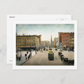 Market St., Newark NJ 1909  Briefkaart (Voorkant / Achterkant)