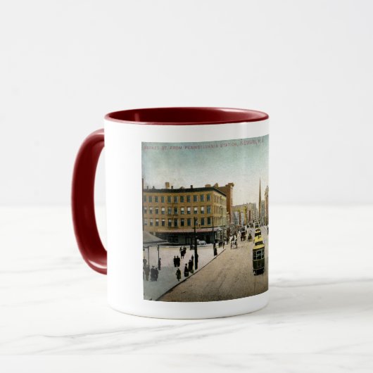 Market St., Newark NJ 1909  Mok (Voorkant links)