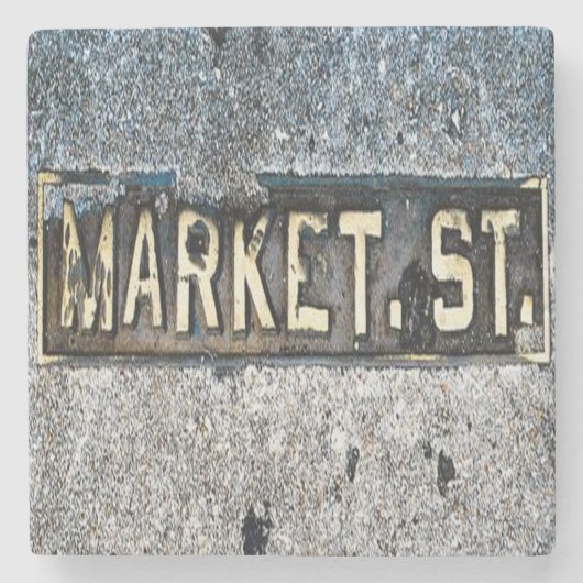 Market Street, Charleston SC. Onderzetter (Voorkant)