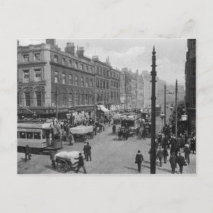 Market Street, Manchester, c.1910 Briefkaart