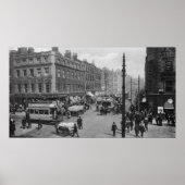 Market Street, Manchester, c.1910 Poster (Voorkant)