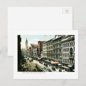 Market Street, Philadelphia, PA Briefkaart (Voorkant / Achterkant)