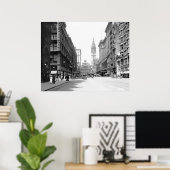 Market Street, Philly, 1910s Poster (Thuiskantoor)