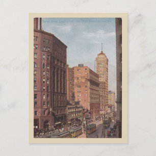 Market Street, San Francisco Travel Briefkaart