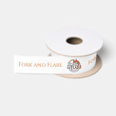 Marketing Branding Aangepaste Bedrijfsnaam Logo Satijnen Lint (Spoel)