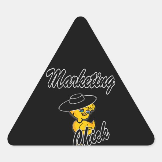 Marketing Chick #4 Sticker (Voorkant)