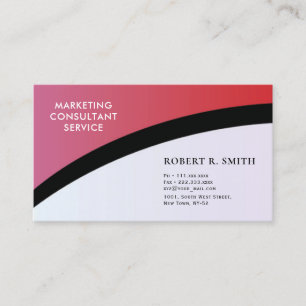 Marketing consultant Classic wit Visitekaartje