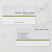 Marketing Consultant - Visitekaartjes (Voorkant / Achterkant)