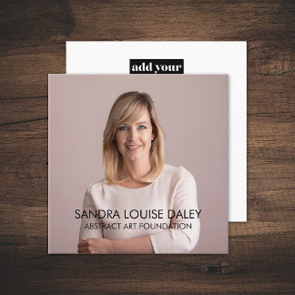 Marketing Director Consultant Manager Professional Vierkante Visitekaartje