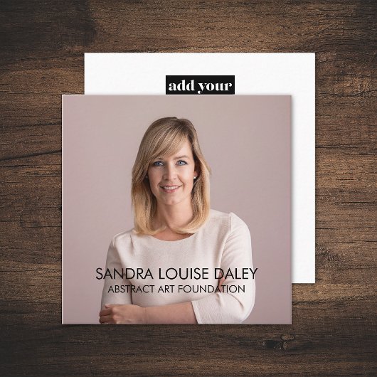 Marketing Director Consultant Manager Professional Vierkante Visitekaartje