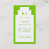 Marketing Director Visitekaartjes (Achterkant)