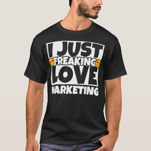 Marketing Grappig T-shirt (Voorkant)
