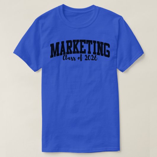 Marketing Klasse van 2026 Major T-shirt (Design voorkant)