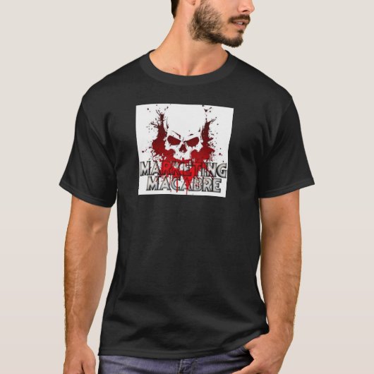 Marketing Macabre T-shirt (Voorkant)