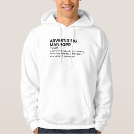 Marketing Manager-Humor Hoodie