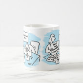 Marketing Manager is een verkooppraatje aan het do Koffiemok (Center)