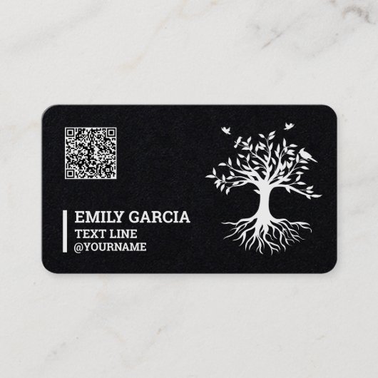 Marketing MLM Aangepaste QR Visitekaartje (Voorkant)