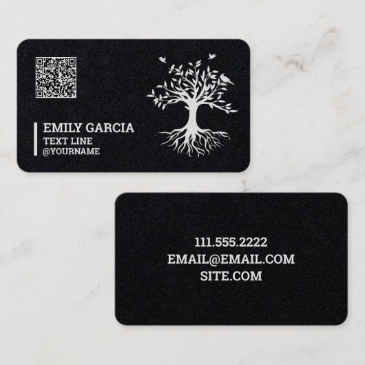 Marketing MLM Aangepaste QR Visitekaartje (Voorkant / Achterkant)