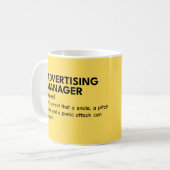 Marketing Office Humor Koffiemok (Voorkant links)