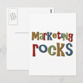 Marketing Rocks Briefkaart (Voorkant / Achterkant)